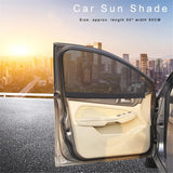 Summer Thickened Meshside Curtain Car Sun Shade Car Magnetic Curtain Sun Shade UV Protection Side Window Mesh Sun Visor
