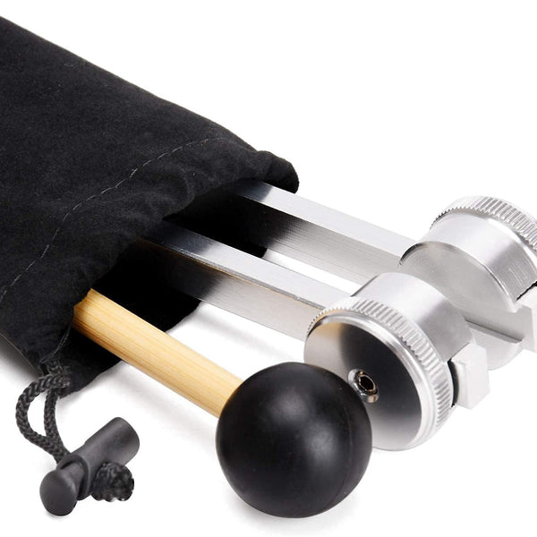 OM 136.1 Hz Tuning Forks for Healing Chakra Tuning Forks Weighted Angel Tuning Forks Medical Sonic Slider Tuning Fork 136.1Hz Frequency Generator for Healing Yoga