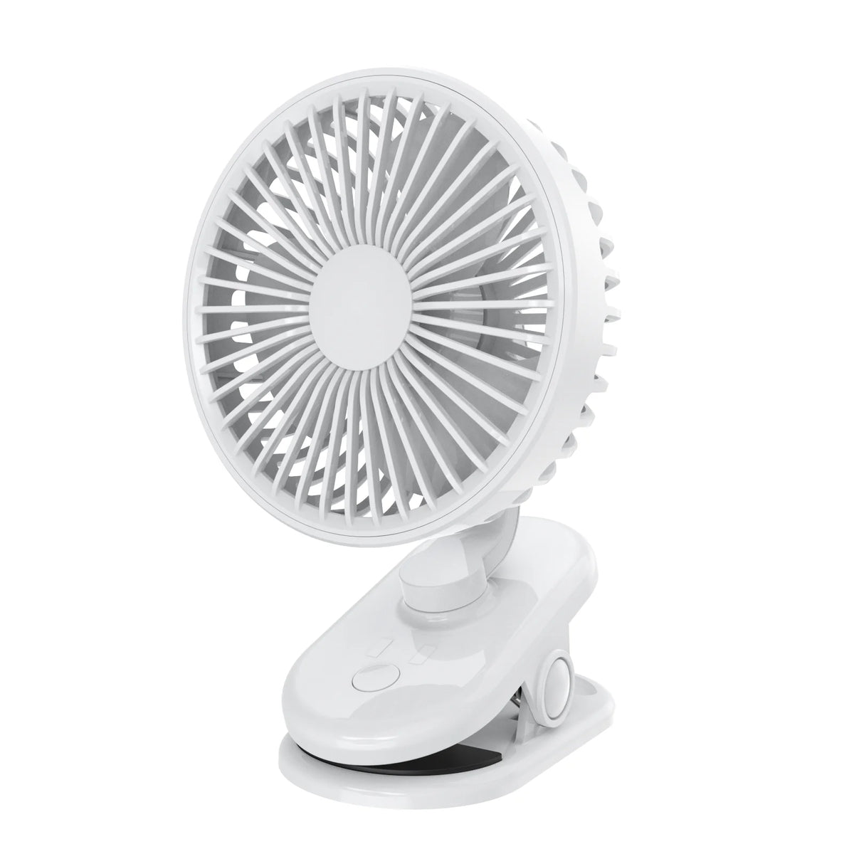 Mini Clip on Fan, Small Powerful USB Desk Fan, 3 Speeds Adjustable, 270 ° Adjustable, Personal Cooling Fan, Portable Fan for Home Office Stroller Camping