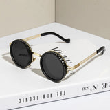 New ND2-400 9 Level Adjustable Dimming Polarized Sunglasses Men Women Punk round Glasses Driving Eyeglasses ND Filter