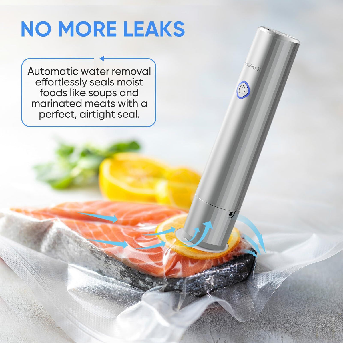 Portable Handheld Vacuum Sealer for Food Preservation, Cordless Vacuum Sealer...