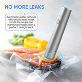 Portable Handheld Vacuum Sealer for Food Preservation, Cordless Vacuum Sealer...