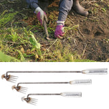 Garden Weeding Tool Stand up Weeder Puller Tool Gardening Agricultural Tools Gardening Hoes for Weeding Vegetable Digging