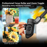 AOCHUAN Smart XE 3-Axis Gimbal Stabilizer Foldable Selfie Stick APP Control Handheld Stabilizer for Cell Phone Smartphone Mobile