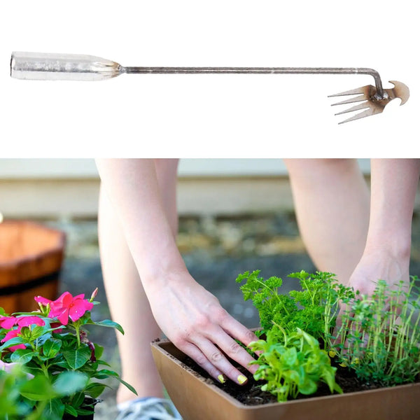 Garden Weeding Tool Stand up Weeder Puller Tool Gardening Agricultural Tools Gardening Hoes for Weeding Vegetable Digging