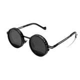New ND2-400 9 Level Adjustable Dimming Polarized Sunglasses Men Women Punk round Glasses Driving Eyeglasses ND Filter