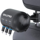 Multi Car Retractable Backseat 3 in 1 Car Charging Station Box Compatible with All Phones | Iphone | Samsung | Uber Taxi Lyft Turo Ride Share Customer Charging Dock Attach to Headrest